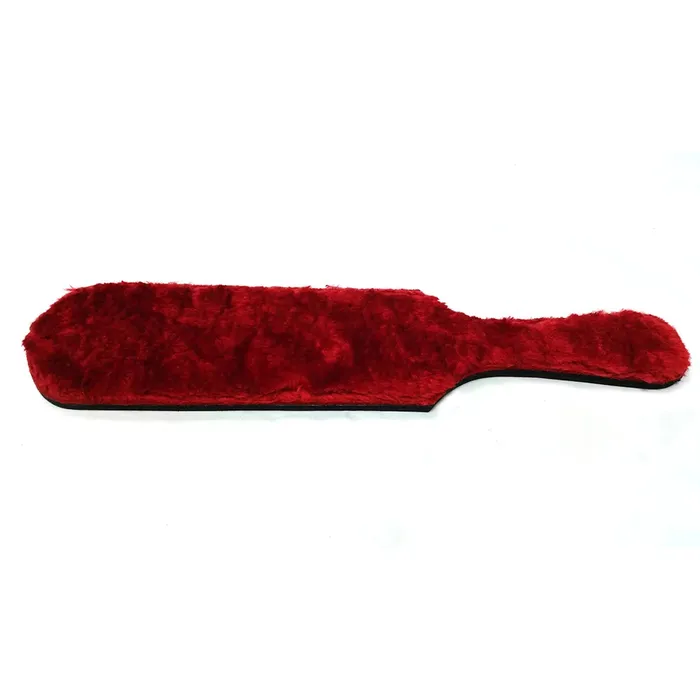Vibrators Rouge Group LTD Rouge Paddle With Fur Red