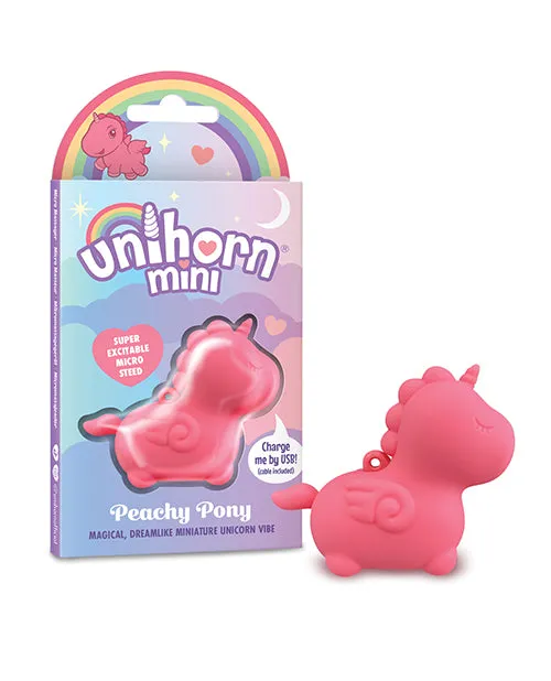 Vibrators Unihorn Mini Peachy Pony Pink Creative Conceptions