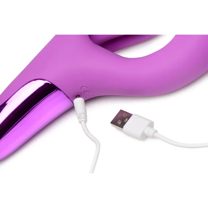 Vibrators XR Brand BANG TRIPLE RABBIT PURTPLE