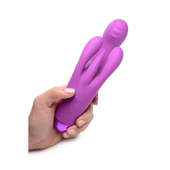 Vibrators XR Brand BANG TRIPLE RABBIT PURTPLE