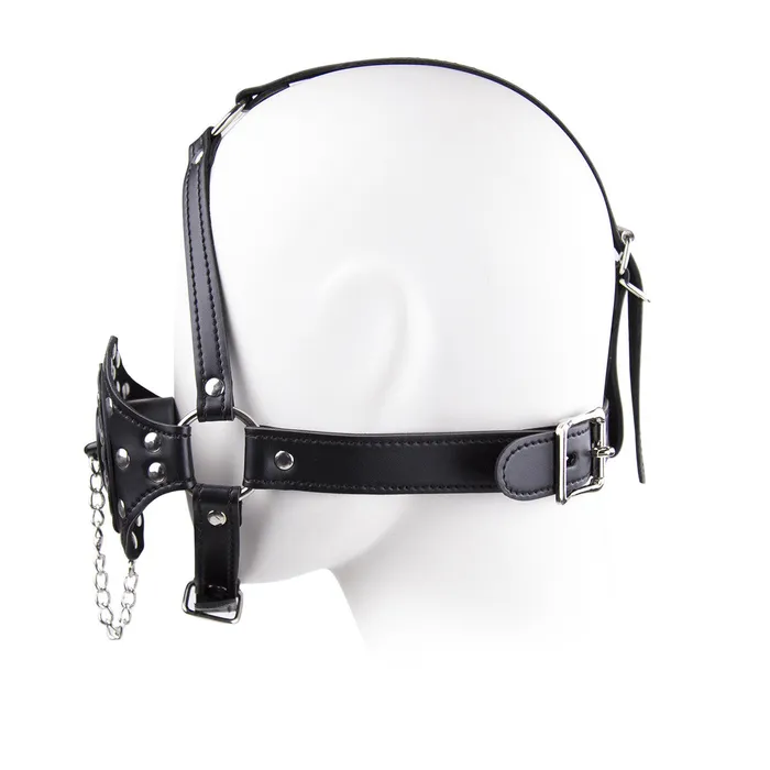 Anal Adjustable mouth plug black mysite