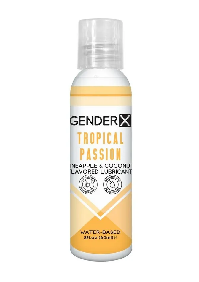 Anal Gender X Gender X Tropical Passion Water Based Flavored Lubricant