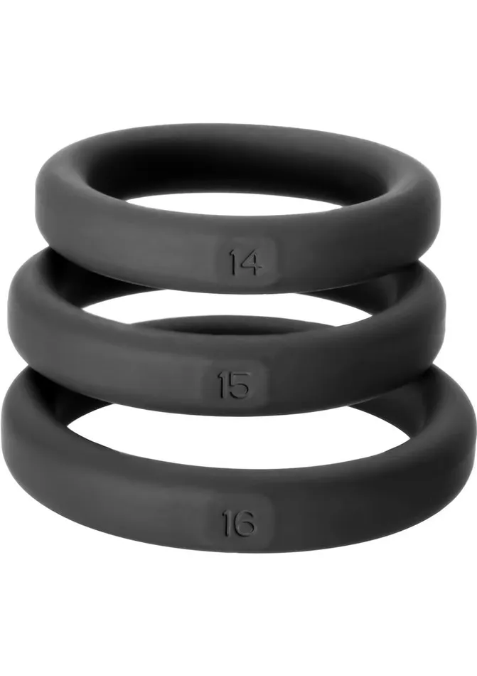 Anal Perfect Fit XactFit Silicone Ring Kit Perfect Fit