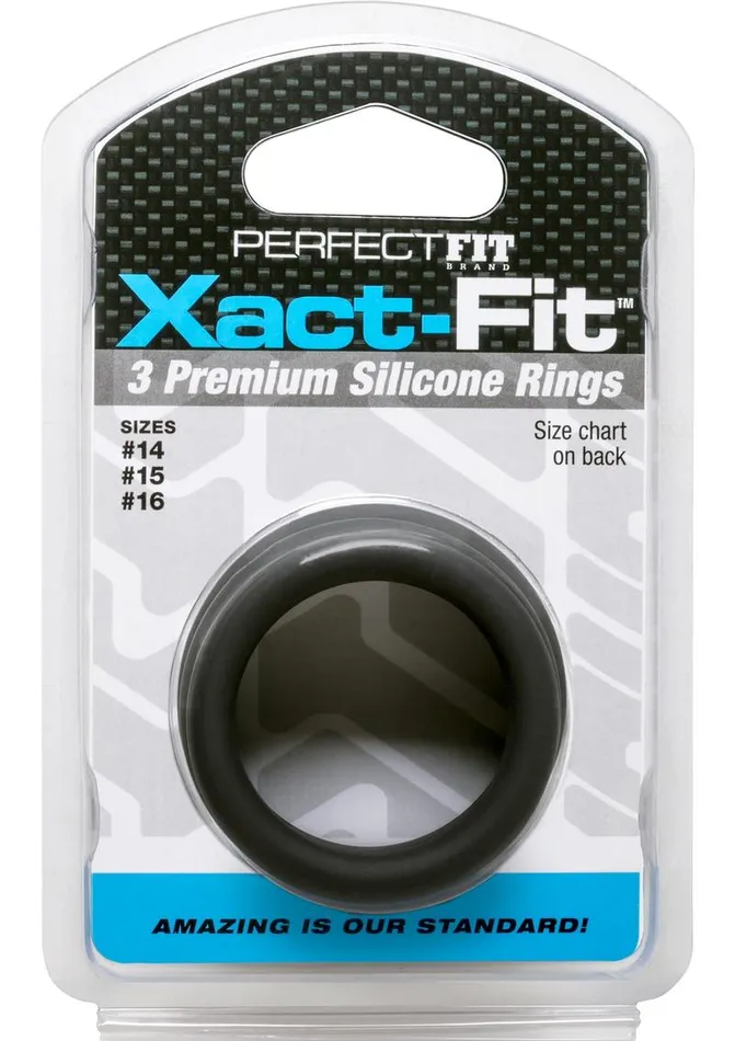 Anal Perfect Fit XactFit Silicone Ring Kit Perfect Fit Anal Perfect Fit XactFit Silicone Ring Kit Perfect Fit