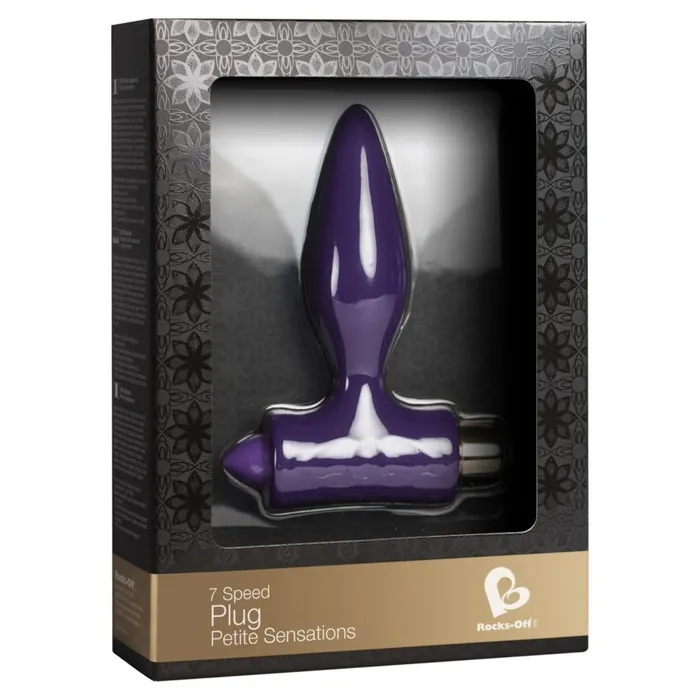 Anal Rocks Off Rocks Off Petite Sensations Vibrating Butt Plug Purple Anal Rocks Off Rocks Off Petite Sensations Vibrating Butt Plug Purple