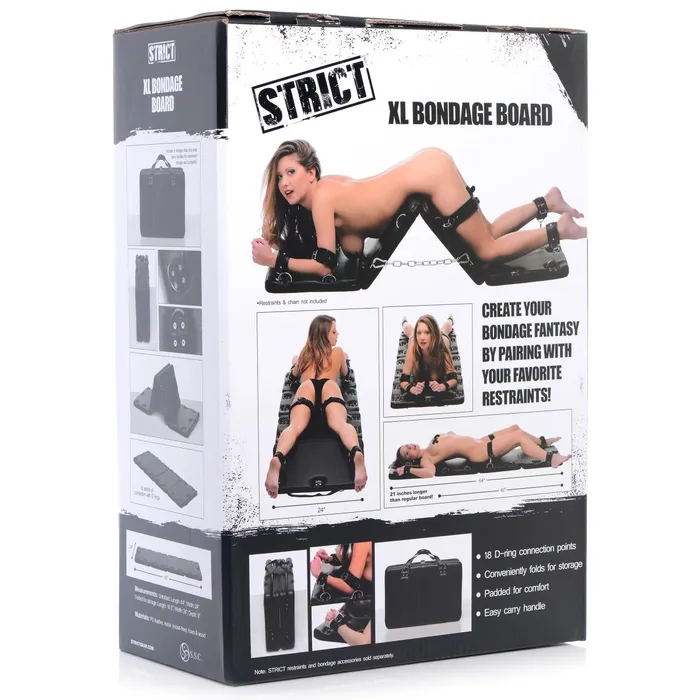 Anal Strict XL Bondage Board Black Strict