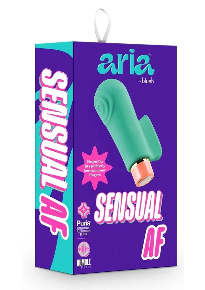 Aria Sensual AF Rechargeable Silicone Vibrator Aria Female Sex Toys