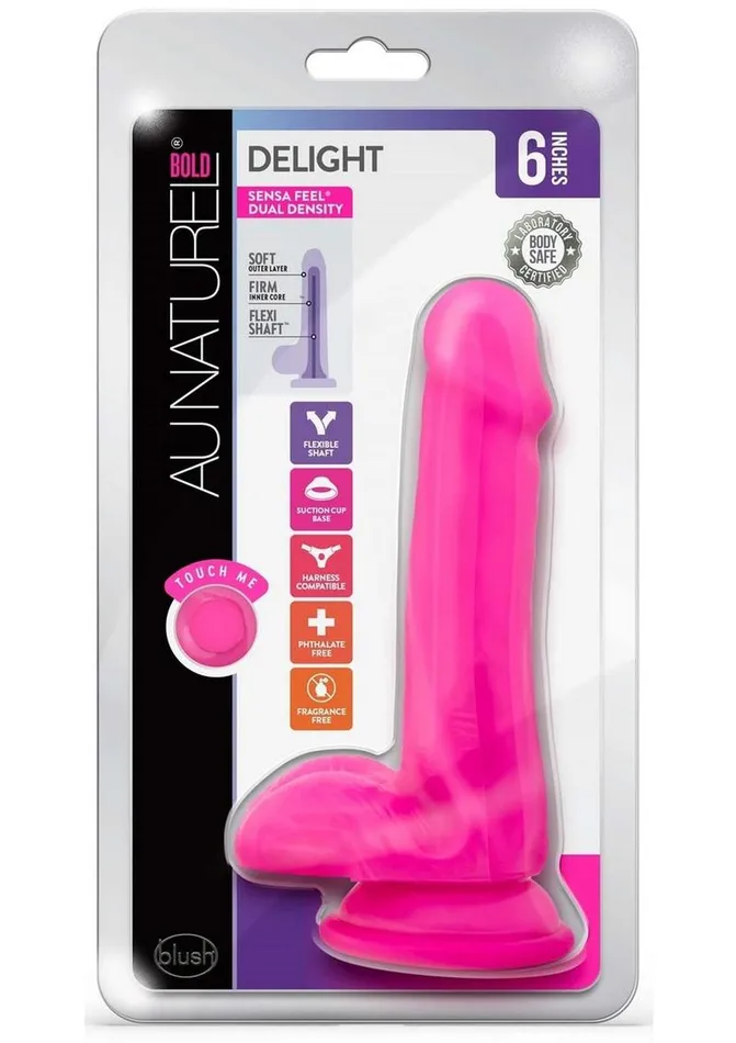 Au Naturel Bold Delight Dildo with Suction Cup Au Naturel Female Sex Toys