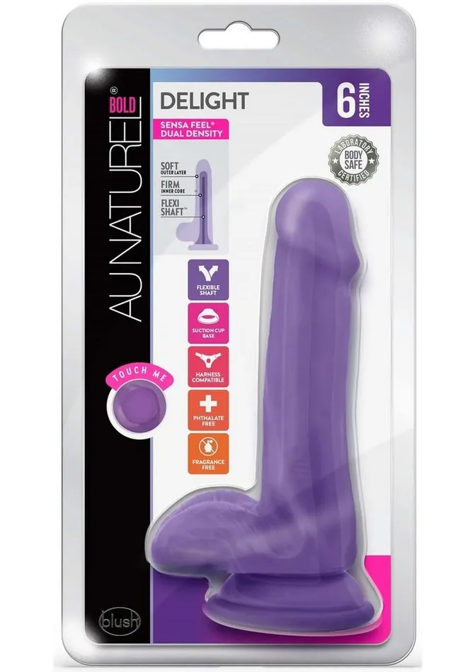 Au Naturel Bold Delight Dildo with Suction Cup Au Naturel Female Sex Toys