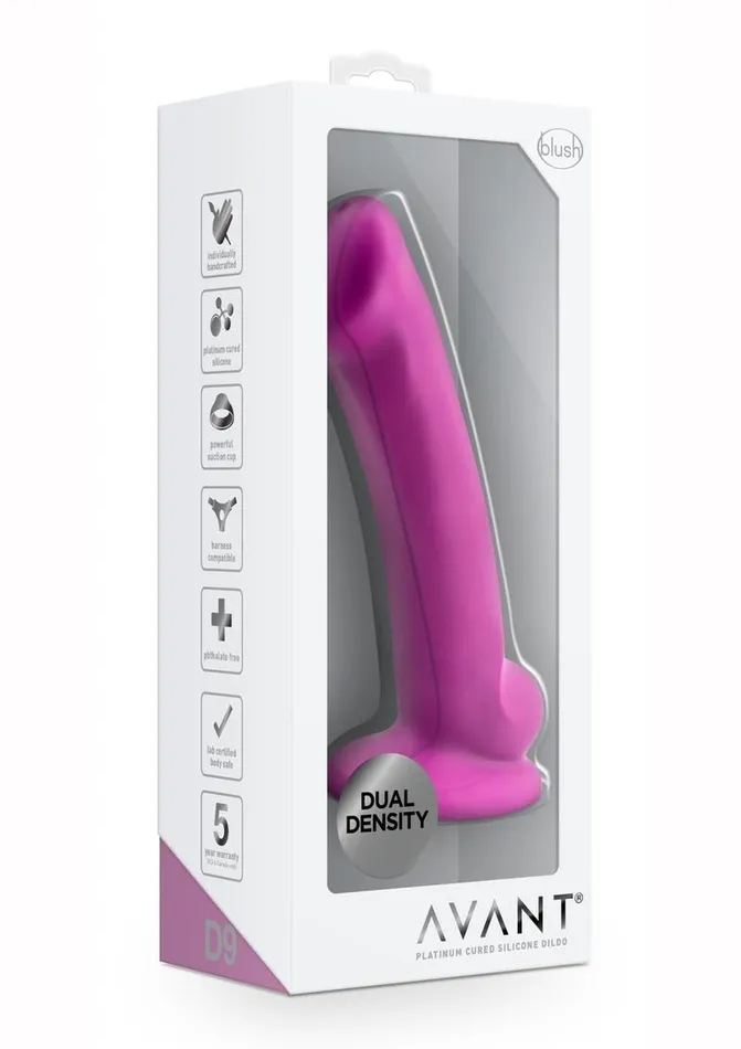 Avant D9 Ergo Mini Silicone Dildo with Suction Cup Avant Female Sex Toys
