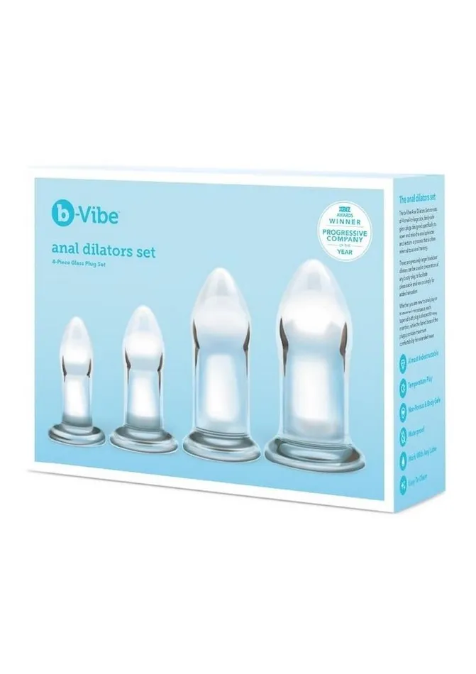 bVibe Anal BVibes Anal Dilators Glass Plug