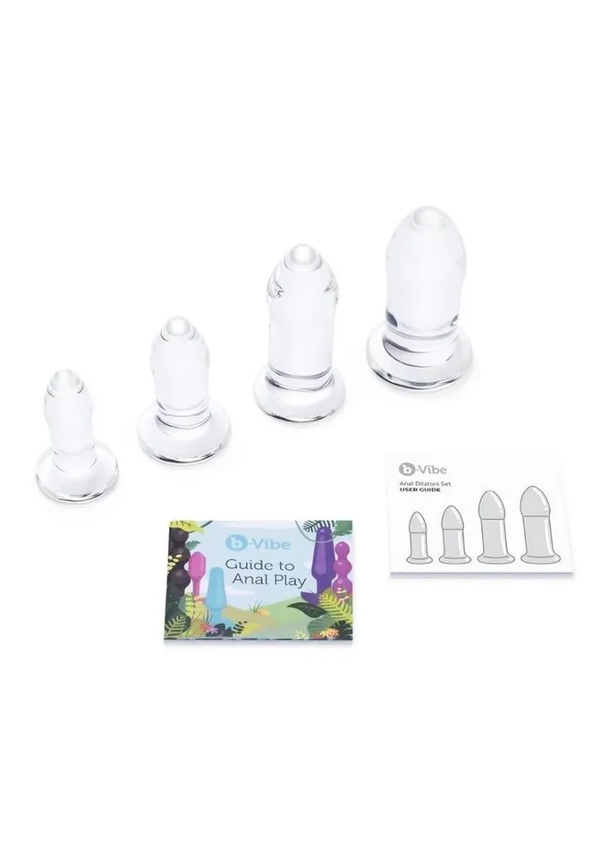 bVibe Anal BVibes Anal Dilators Glass Plug