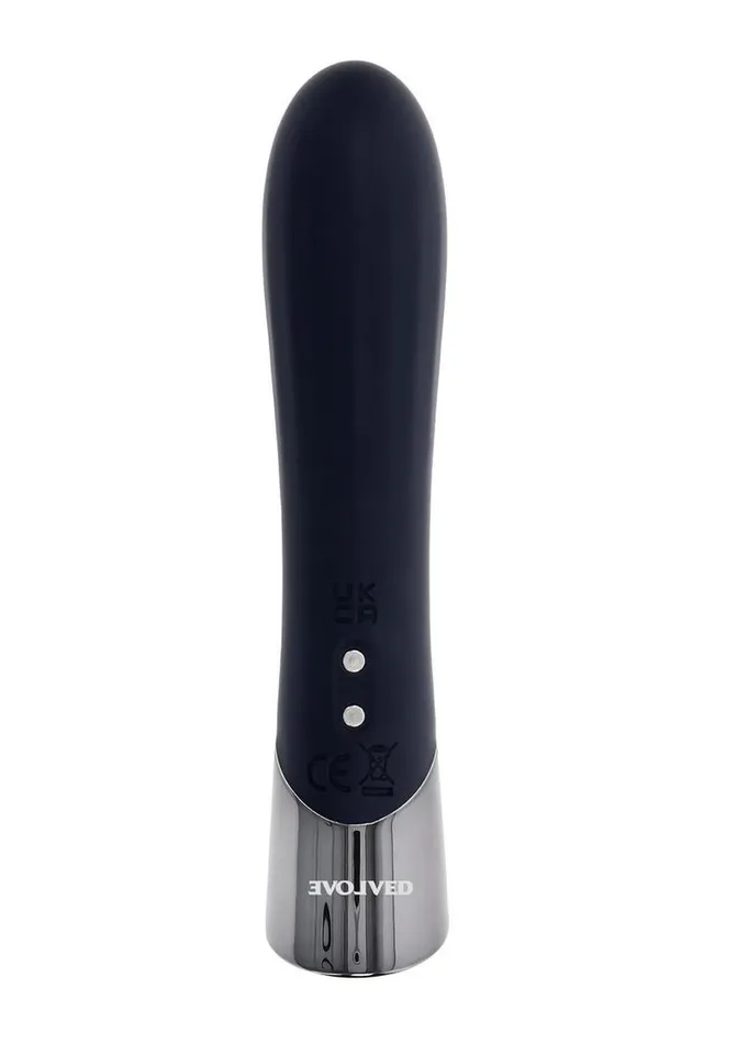 Back In Black Rechargeable Silicone Bullet Evolved Female Sex Toys