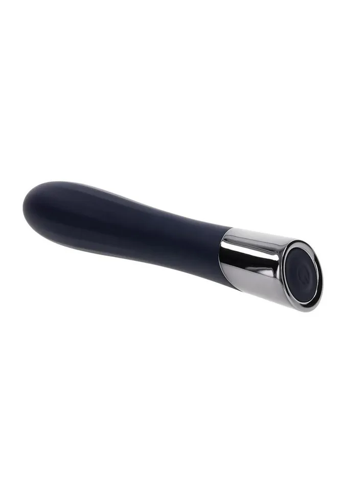 Back In Black Rechargeable Silicone Bullet Evolved Female Sex Toys