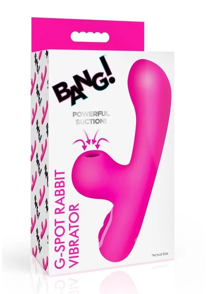 Bang GSpot Rabbit Rechargeable Silicone Vibrator BANG Female Sex Toys