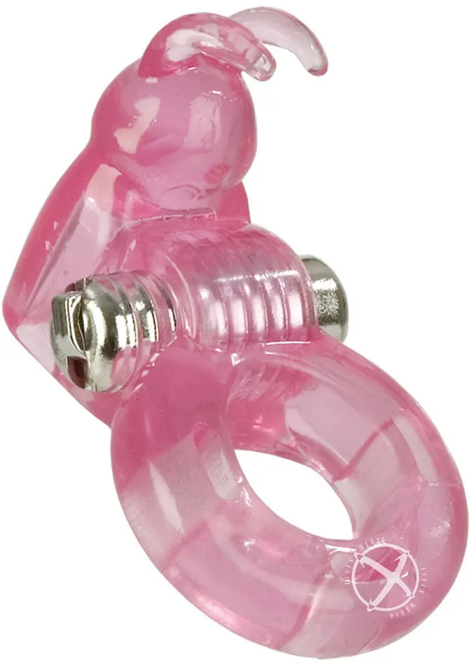 Basic Essentials Couples Basic Essentials Bunny Enhancer Vibrating Cock Ring with Clitoral Stimulation Basic Essentials Couples Basic Essentials Bunny Enhancer Vibrating Cock Ring with Clitoral Stimulation