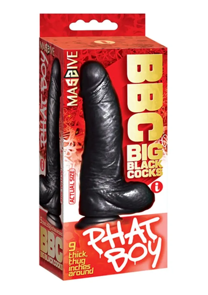 BBC Big Black Cock Phat Boy Realistic Dildo with Balls BBCs Female Sex Toys