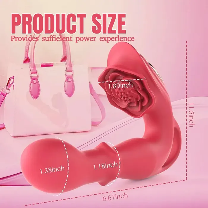 Bloom Rose Touch 3in1 GSpot Finger Vibrator Inyarose Female Sex Toys