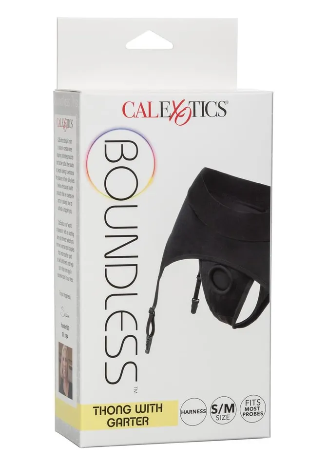 Boundless Thong with Garter Harness Boundless Female Sex Toys