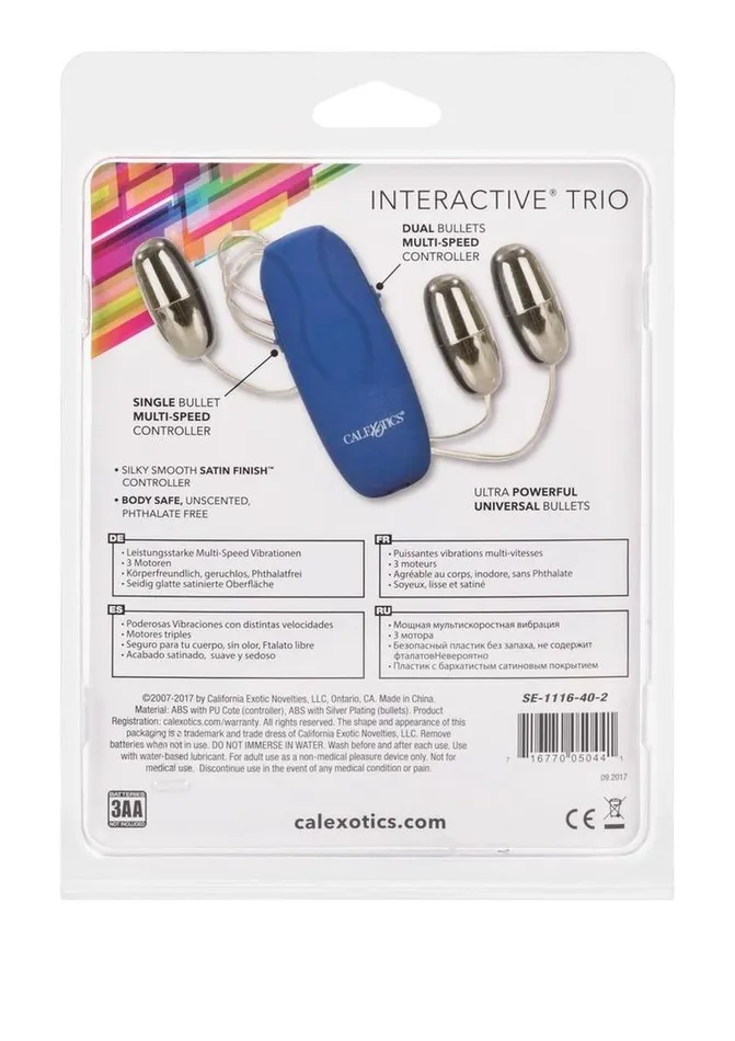 Bullets Vibrators Interactive Trio Triple Bullets