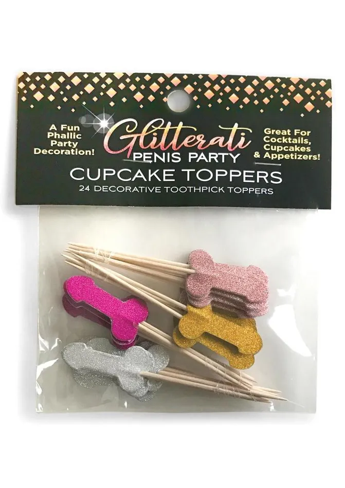 Candyprints Party Male Sex Toys Glitterati Penis Party Picks