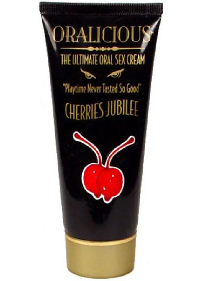 Couples Oralicious Oralicious Ultimate Oral Sex Cream 2oz Cherries Jubilee