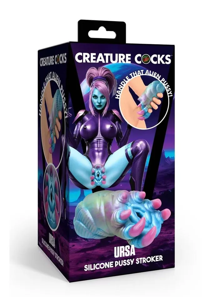 Creature Cocks Male Sex Toys Creature Cock Ursa Silicone Pussy Stroker