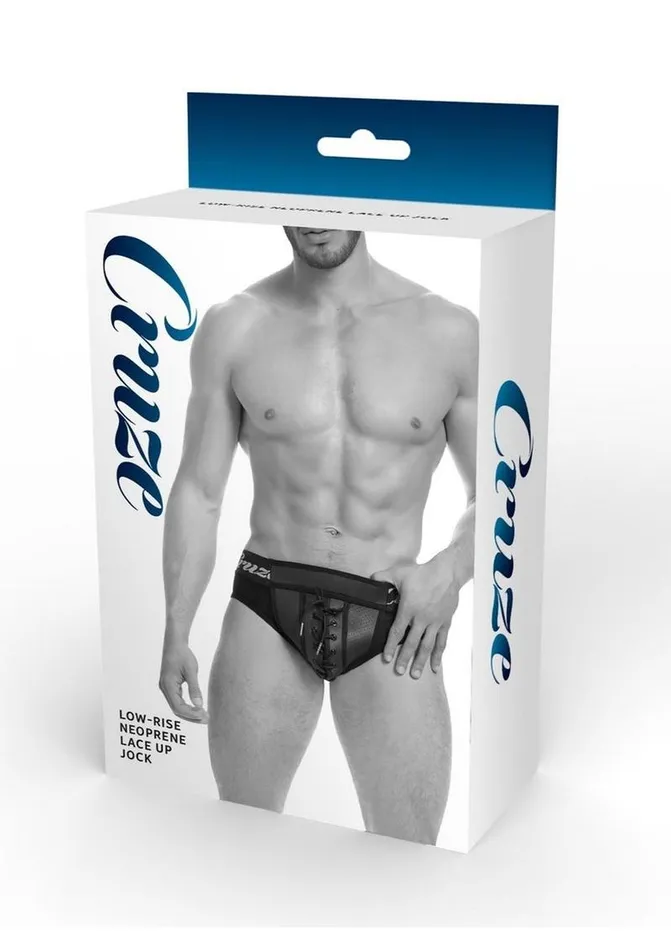 Cruze Female Sex Toys Cruze KickOff Lace Up Jock Brief