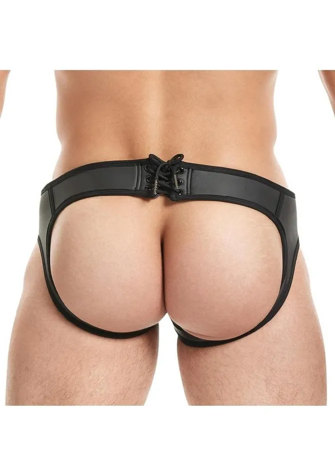 Cruze Female Sex Toys Cruze KickOff Lace Up Jock Brief