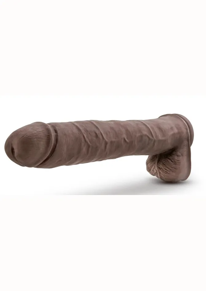 Dildos Au Naturel Au Naturel Daddy Sensa Feel Dual Density Dildo with Balls