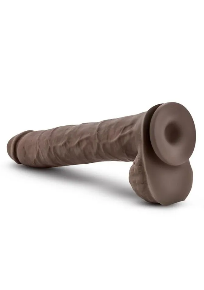 Dildos Au Naturel Au Naturel Daddy Sensa Feel Dual Density Dildo with Balls