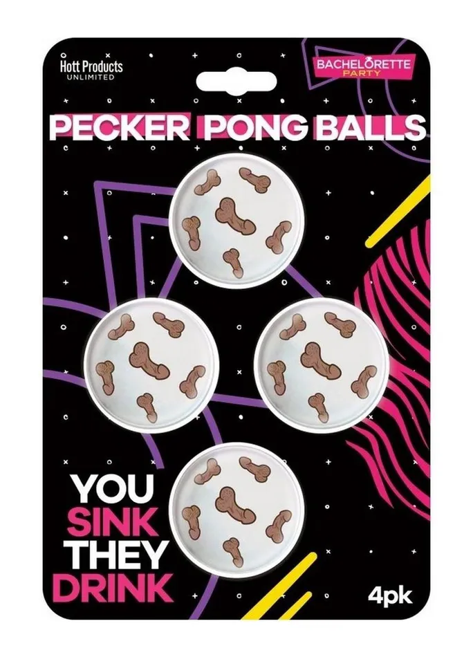 Dildos Bachelorette Pecker Beer Pong Balls