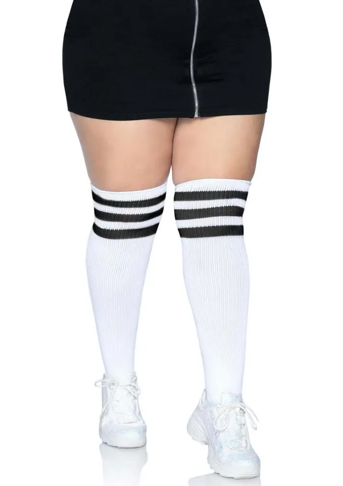 Dildos Leg Avenue Leg Avenue Over The Knee Athletic Socks