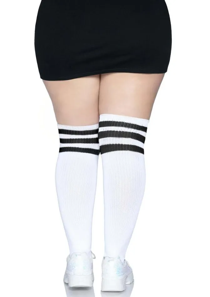Dildos Leg Avenue Leg Avenue Over The Knee Athletic Socks
