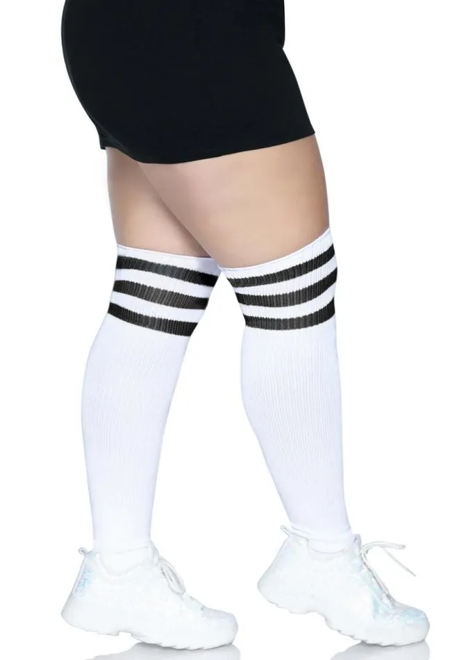 Dildos Leg Avenue Leg Avenue Over The Knee Athletic Socks