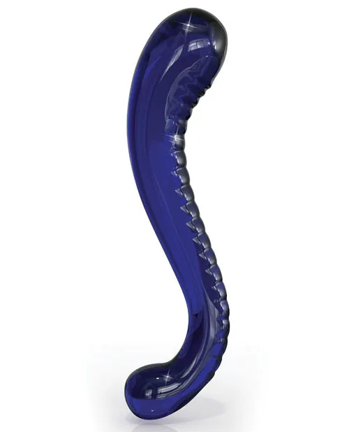 Dildos Open Desires Icicles No 70 Hand Blown Glass GSpot Dildo Purple