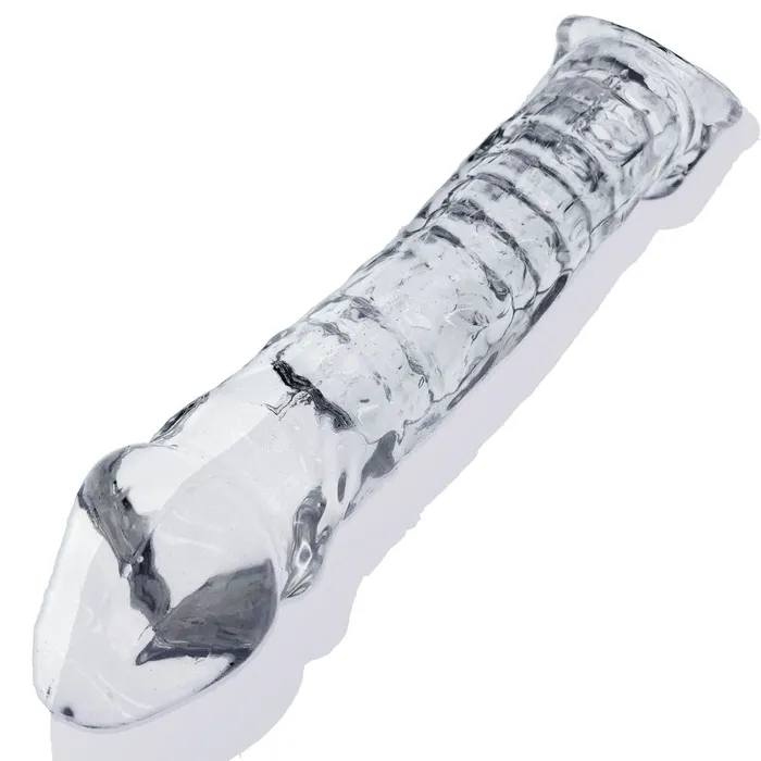 Dildos Oxballs Oxballs Muscle Ripped Cock Sheath Clear