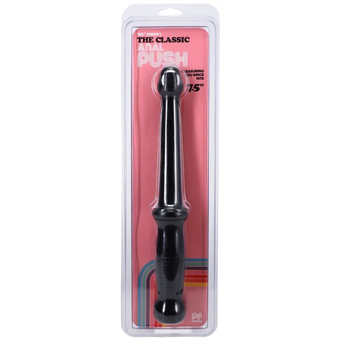 Doc Johnson Anal Doc Johnson Anal Push Dildo With Handle Black 75 Inch