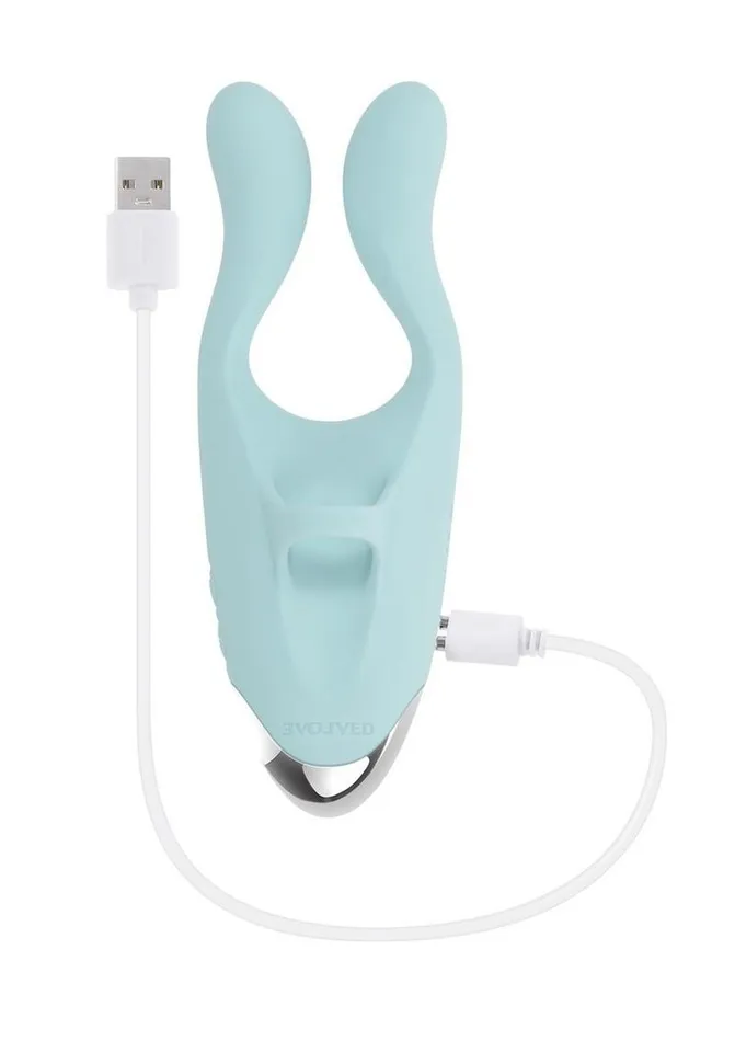 Evolved Female Sex Toys Couples Therapy Rechargeable Silicone Vibrator