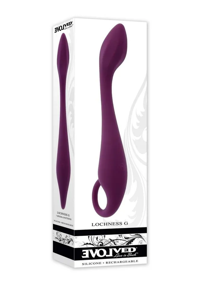 Evolved Female Sex Toys Lochness G Rechargeable Silicone GSpot Vibrator