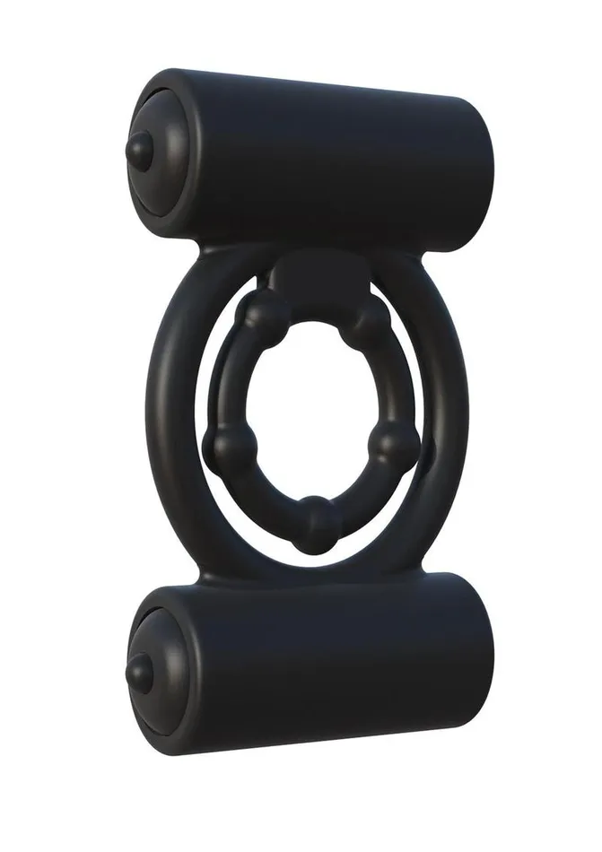 Fantasy CRingz Male Sex Toys Fantasy CRingz Silicone Extreme Double Trouble Cock Ring with Bullets Fantasy CRingz Male Sex Toys Fantasy CRingz Silicone Extreme Double Trouble Cock Ring with Bullets