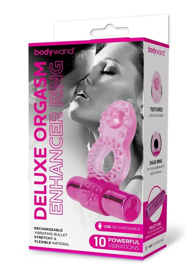 Female Sex Toys Bodywand Bodywand Deluxe Orgasm Enhancer Rechargeable Silicone Ring