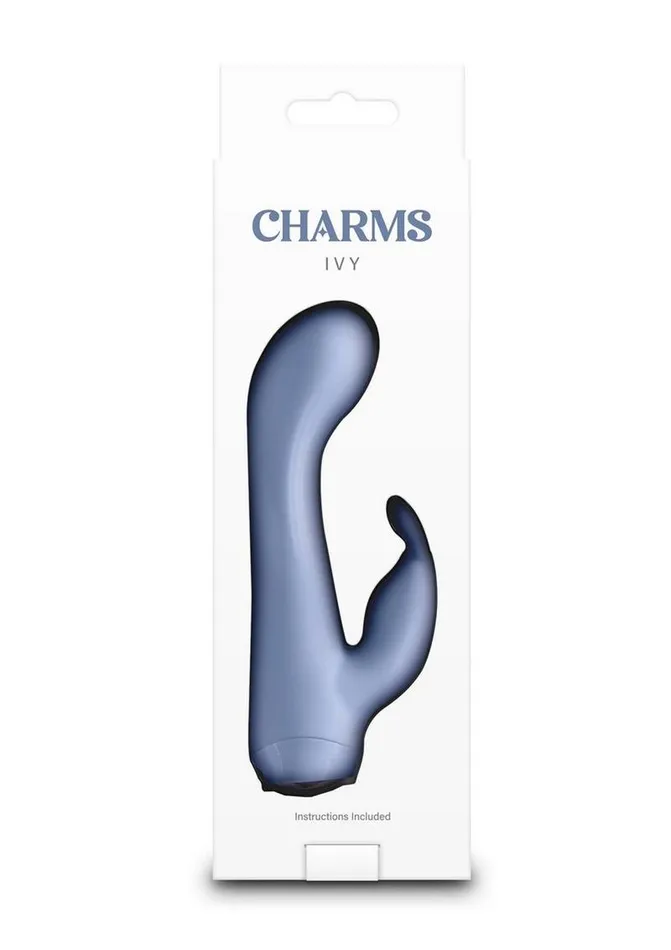 Female Sex Toys Charms Charms Ivy Rechargeable Silicone Rabbit Vibrator