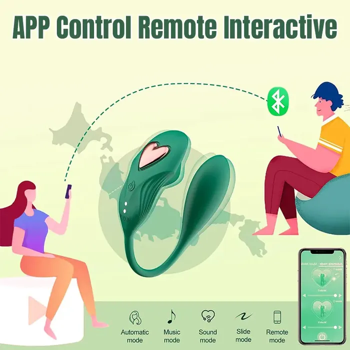 Female Sex Toys Inyarose 2in1 Wearable Butterfly Panty GSpot Vibrator