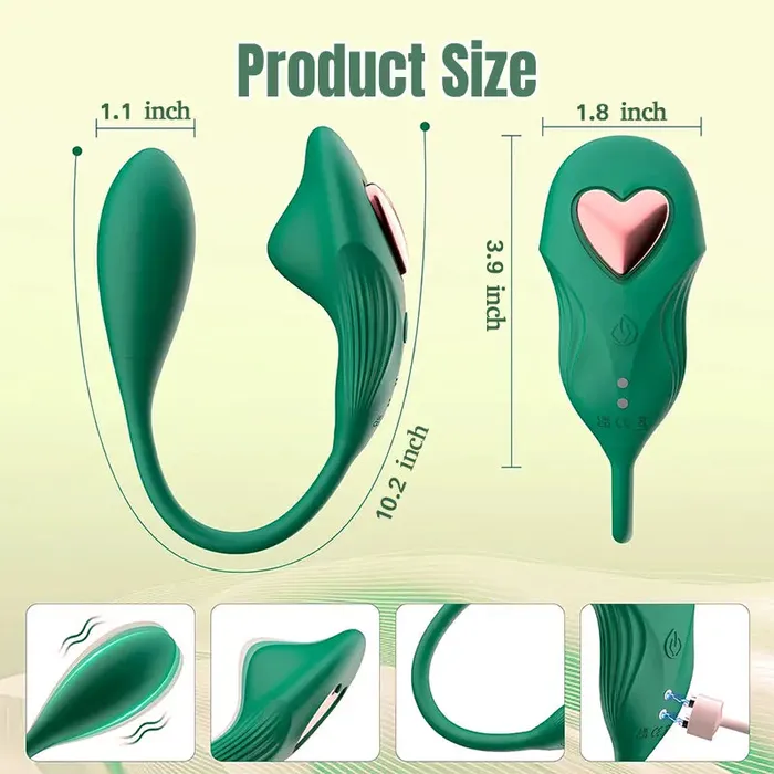 Female Sex Toys Inyarose 2in1 Wearable Butterfly Panty GSpot Vibrator