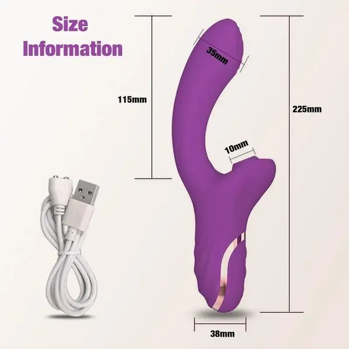 Female Sex Toys Inyarose Stretchable Vibrating Heated Bouncing Vibrator