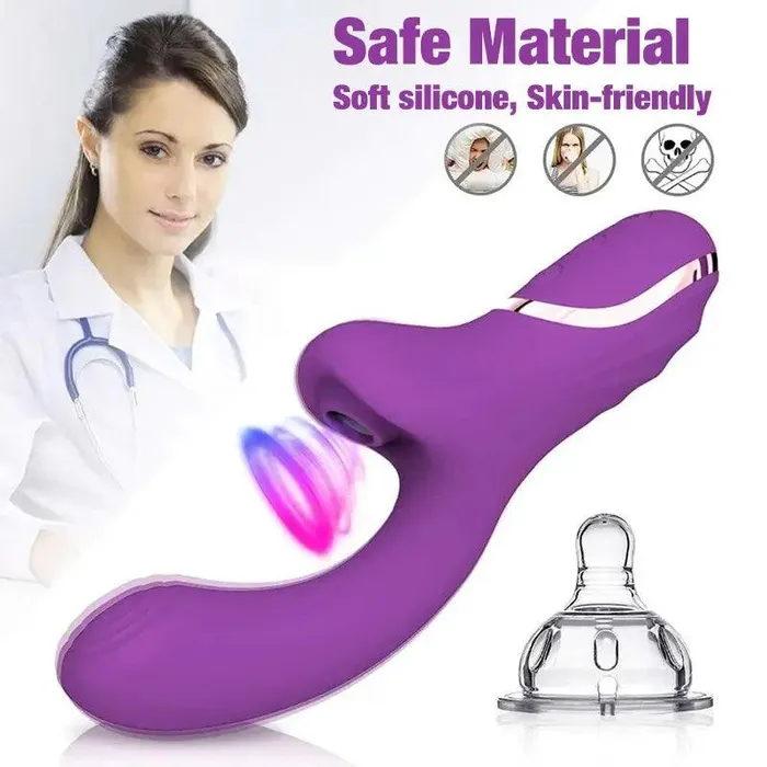 Female Sex Toys Inyarose Stretchable Vibrating Heated Bouncing Vibrator