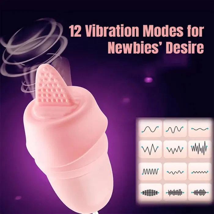 Female Sex Toys Little Bear Tongue Licks Vibrating Egg Inyarose