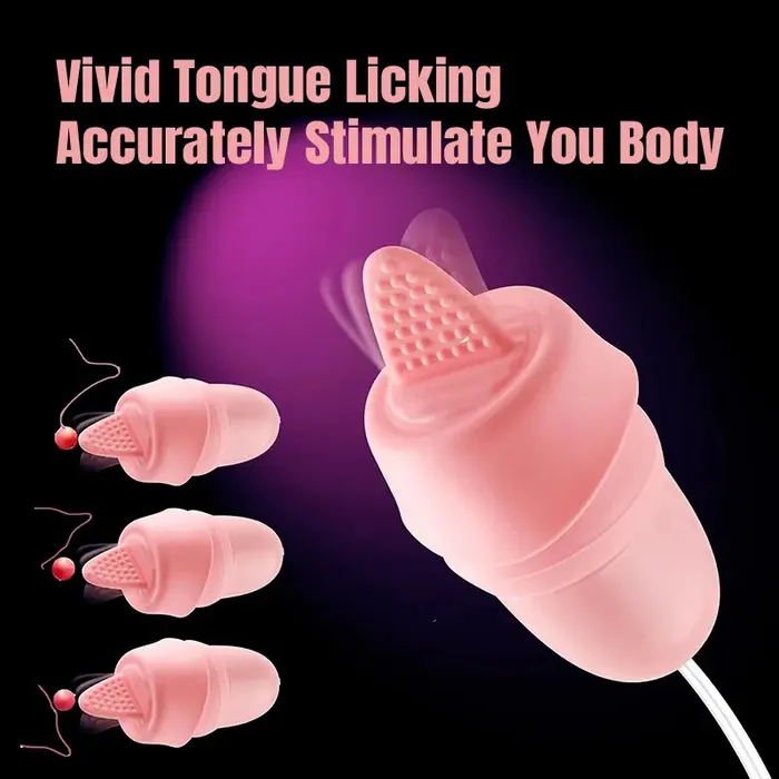 Female Sex Toys Little Bear Tongue Licks Vibrating Egg Inyarose