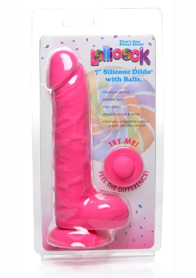 Female Sex Toys Lollicock Lollicock Silicone Dildo with Balls